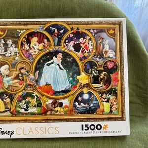 Disney Classics Puzzle Box with Colorful Characters